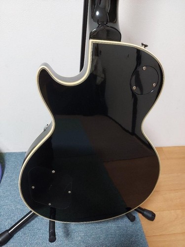 Rara chitarra elettrica Blitz John Sykes modello Les Paul Custom nera USATA #9879 - Foto 11 di 11