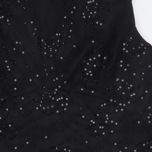 Camicetta donna nera con paillettes Marks and Spencer - Foto 4 di 12