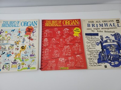 3 The Best Of Brimhall Easy Piano Book 1 and 2 1970, John Brimhall