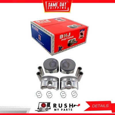 10-13 Standard size Complete Piston Set For Mazda 3 2.3L L4 DOHC 16v DNJ P469A
