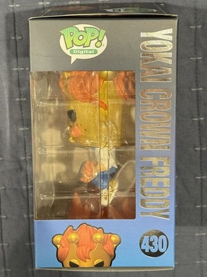 Funko Pop Digital LE 886 Yokai Crown Freddy Funko Glows In Dark