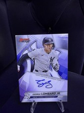 2025 Bowman's Best Auto George Lombard Jr. New York Yankees #B25-GL