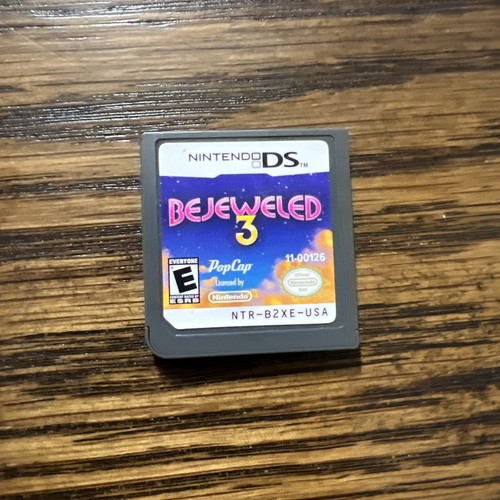 Bejeweled 3 (Nintendo DS) Cartridge Only TESTED WORKING