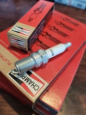 6 Spark Plugs Champion Platinum 3408 RS10PYC Mercury Mazda Ford Buick V6 3.0 4.0