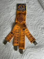 Vintage Liar's Brand Yardstick Szelki Bardzo szeroka taśma miernicza - Fabrycznie nowe!