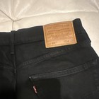 Levi’s Premium Men’s Black Dark Wash Slim Fit Denim Jeans Mid Rise Size 34 — photo 4