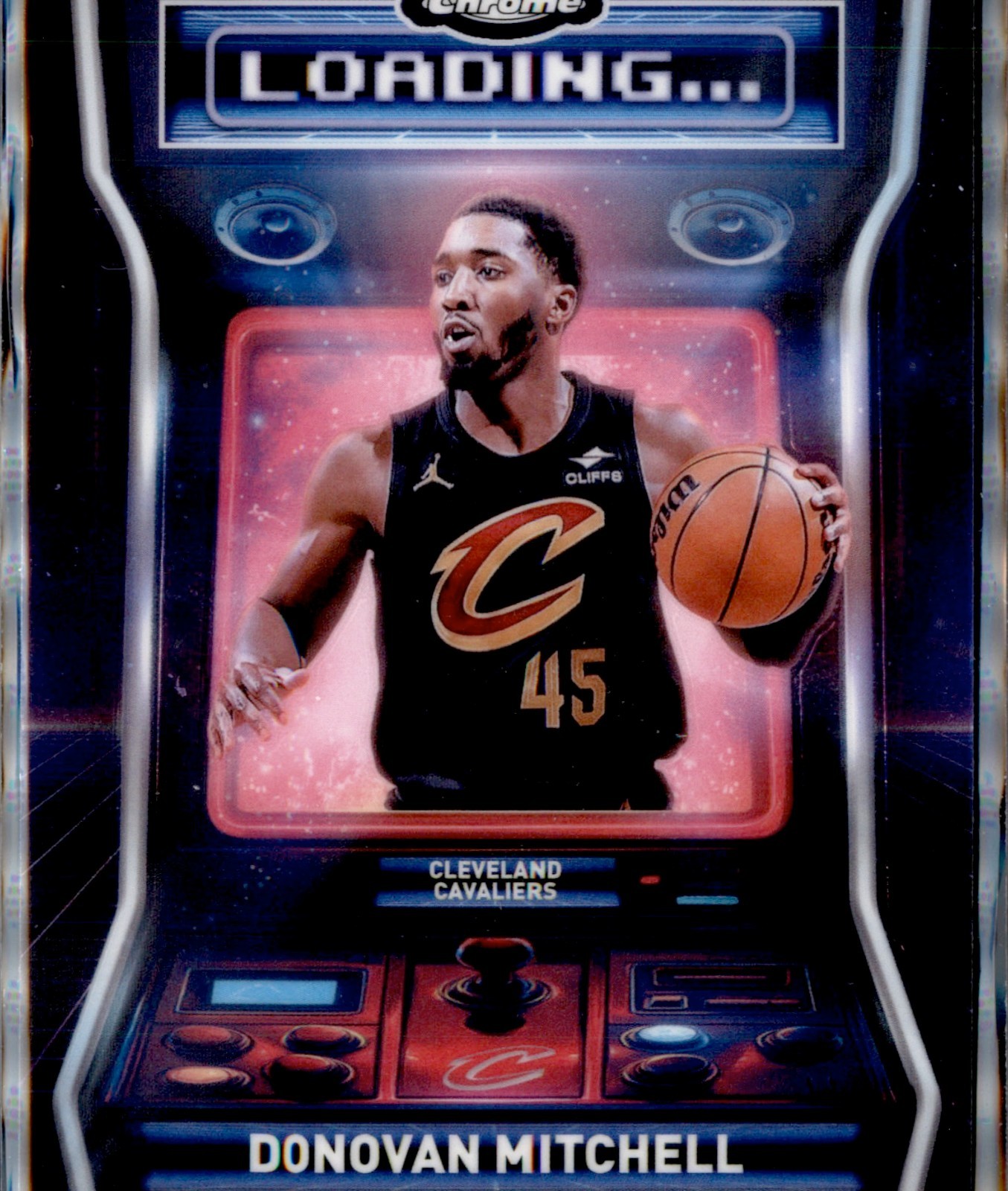 2025-26 Topps Chrome - Loading… Donovan Mitchell #LD-9