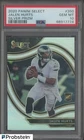 2020 Select Silver Prizm #350 Jalen Hurts Eagles RC Rookie PSA 10 GEM MINT