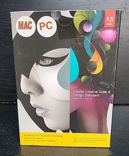 Adobe Creative Suite 6 Design Student and Teacher  Windows  Mac  NO Code