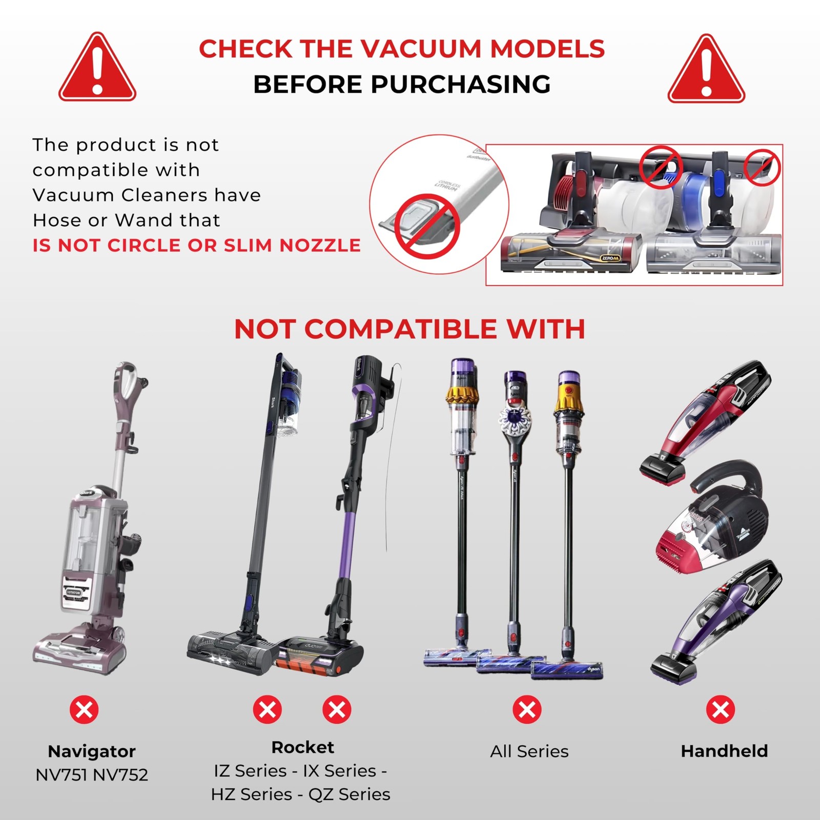 For Shark Vacuum Cleaner Accessories Replacement Kit | Household Cleaning Set...