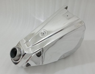 Yamaha YZ250 YZ 250 1996 - 2001 Benzin-Kraftstofftank Aluminium poliert