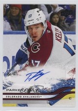 2025-26 Upper Deck Series 1 Snow Spray Variation Parker Kelly #41 Auto 04yf