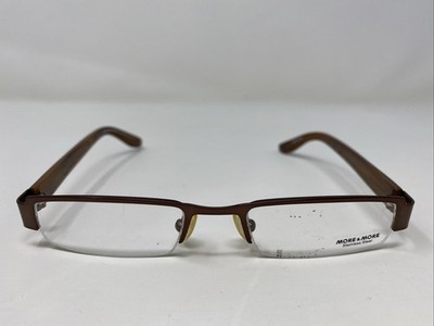 More & More Germany Mod. 50159 Col.700 47-18-130 Brown Eyeglasses Frame K307