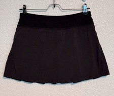 Ivivva Black Ruffled Skort Girl Size 10-12