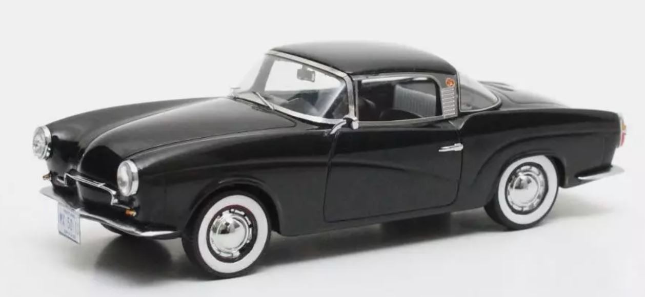 Miniature Volkswagen Rometsch Lawrence 1959 Matrix Models noire d'exception pour collectionneur