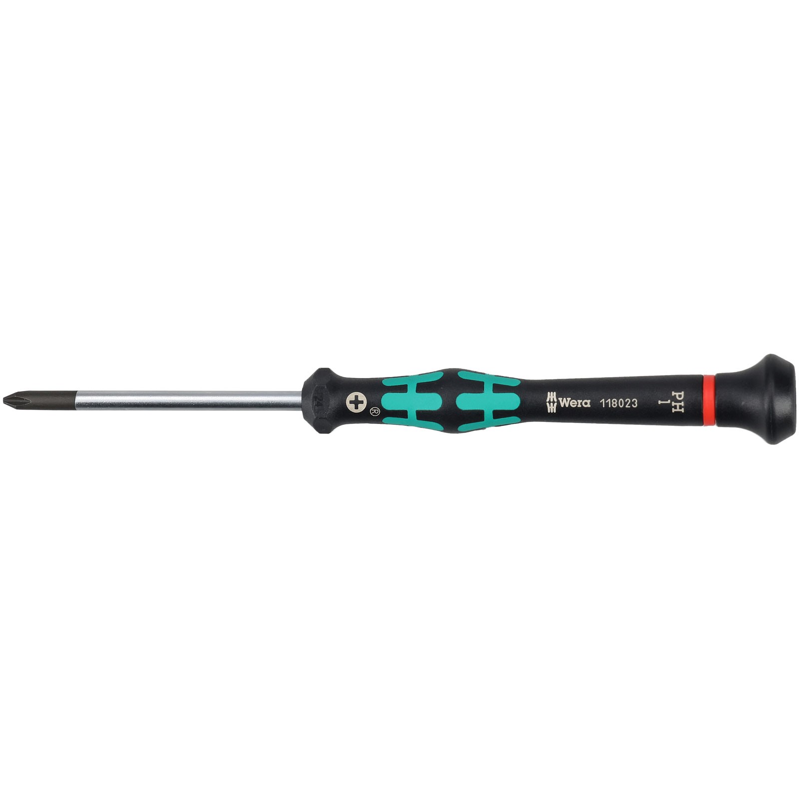 Wera 2050 Kraftform Micro Screwdriver Phillips PH1 x 60mm