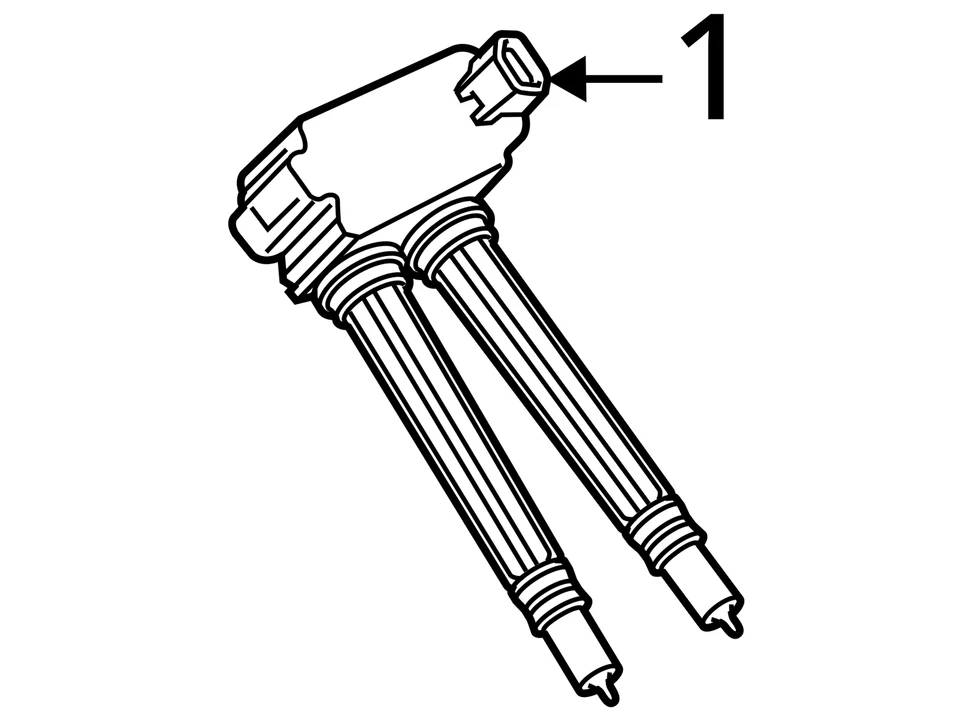 Paquete de encendedor de bobina de encendido Dodge Ram 1500 LY4VP Foto 4 de 4