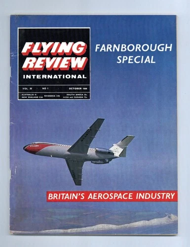 Flying Review International Magazine Vol. 20 #1 VG/FN 5.0 1964