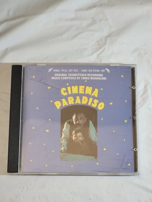 Cinema Paradiso Original Soundtrack CD Ennio Morricone Music - Used