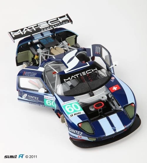 SIMIL R - FORD GT MATECH - OFFICIAL LICENSED PRODUCT - SCALA 1:24 - COD. 141002 - Immagine 2 di 4