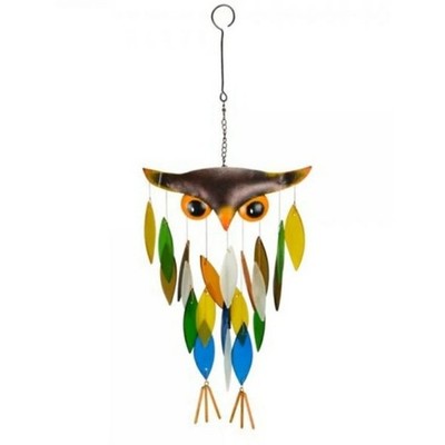 Stylish Owl Wind Chime for Unique Decor and Gentle Sounds in Your Garden