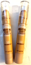 Maybelline Dream Brightening Creamy Concealer 0.11oz. 50 Medium/Deep *LOT OF 2*