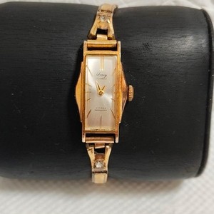 Authentic Citizen Honey Wristwatch Vintage Hand Wound Ladies Gold Plated Timepiece