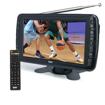 #ad Tyler 7 Portable TV LCD Monitor Rechargeable Battery Powered Wireless $124.24