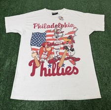 Vintage MLB Philadelphia Phillies x Looney Tunes T-Shirt 90s Double Men’s XL
