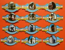 VITOLAS - COMPLETE SERIES - CIGAR BANDS * BINDER POPULAR ARCHITECTURE OF...