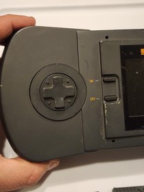 Atari Lynx Handheld Console + 4 Games + Original &ndash; Tested & Working Great!