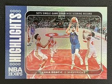 Luka Doncic 2024-25 Panini Hoops Highlights Silver #1