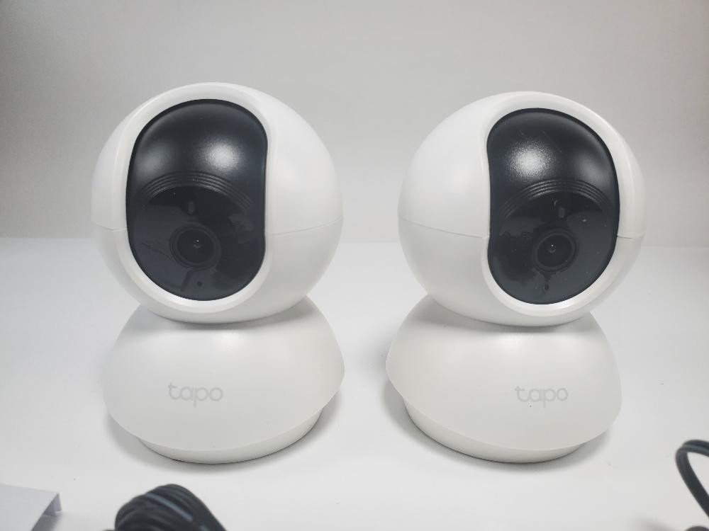 TP-Link Tapo C210 2K Pan Tilt Security Camera 2-Pack Baby Pet
