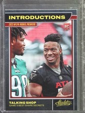 2023 Panini Absolute - Bijan Robinson Talking Shop #6 Introductions - Falcons