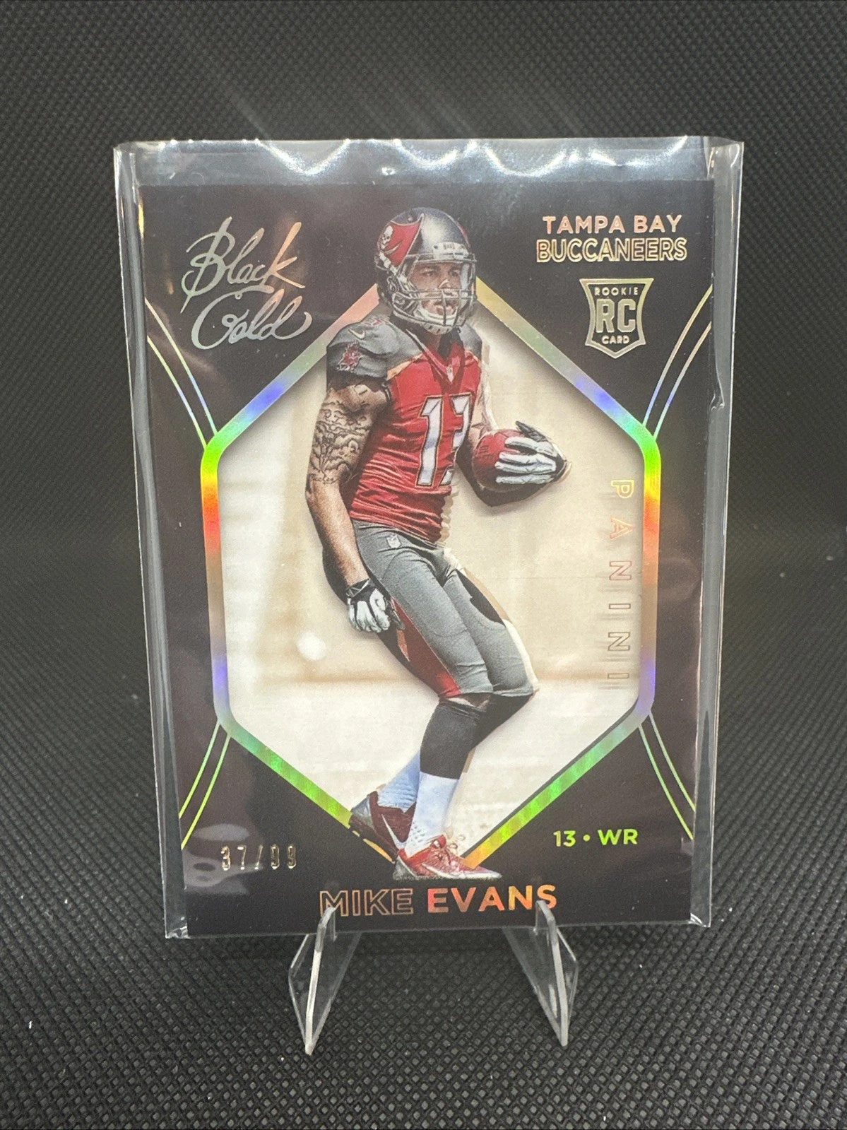 Mike Evans Panini Black Gold #88 Gold