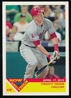 2015 Topps Heritage Now and Then # NT-4 Mike Trout Angels