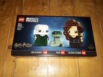 Lego Brickheadz - Voldemort Nagini & Bellatrix Lestrange (40496) NEU & OVP