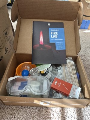 NEW Kiwi Co Fire Lab Experiment Box - Unused, In Original Box