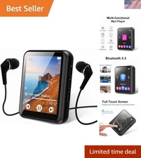 Multifunctional 64GB Bluetooth MP3 Player - FM Radio, Recorder, E-Book Reader