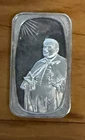 Dahlonega Mint Vintage- Rare Pope John Paul II 1 oz Silver .999 Fine Art Bar