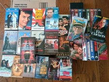 VHS Lot Of 32 Mostly 80s 90s -Tested Comedy Thriller Drama