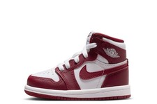 Toddler's Jordan 1 Retro High OG "Artisanal Red" Wt/Team Rd FD1413 160