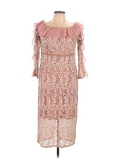 PrettyLittleThing Women Pink Cocktail Dress 12