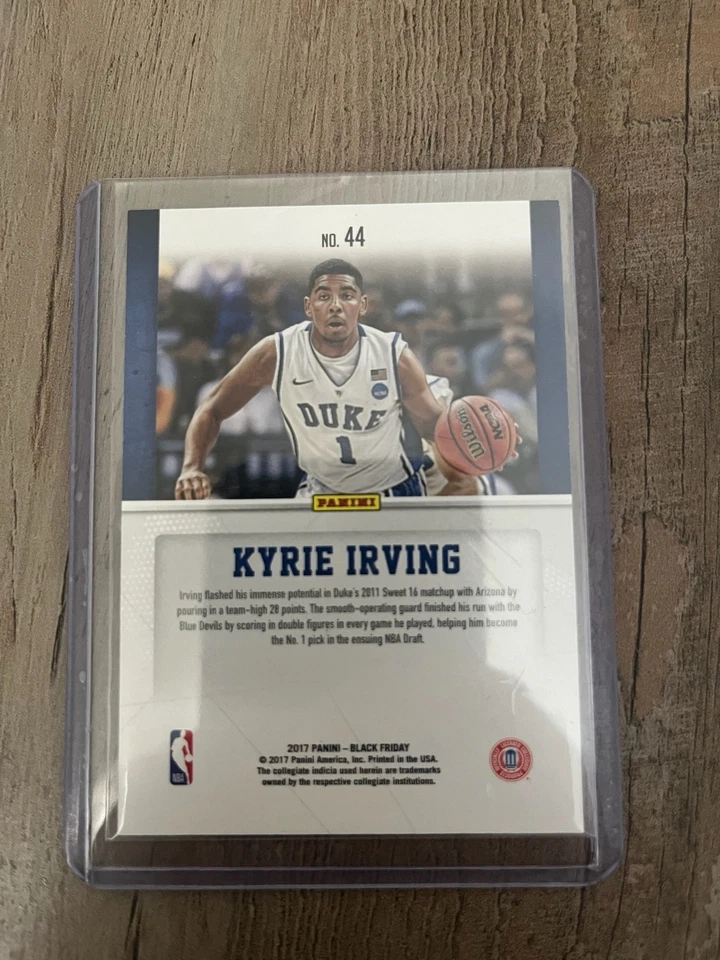 2017 Panini — Black Friday Kyrie Irving Rainbow Spokes /10 No44 - Изображение 2 из 2