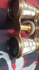 Lemaire Paris Brass Mother of Pearl Opera Glasses Binoculars