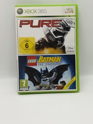 Pure und Lego Batman The Videogame Microsoft Xbox 360 Spiel Zustand Gut