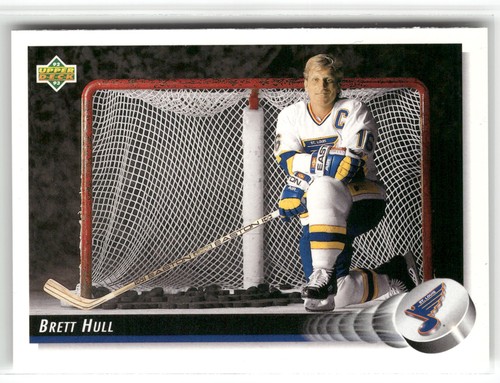 1992-93 Upper Deck Brett Hull St. Louis Blues #29 - Afbeelding 1 van 2