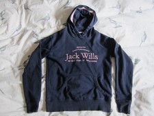Jack Wills Girls Logo Hoodie - Navy - Age 10-11 - RRP £32.99