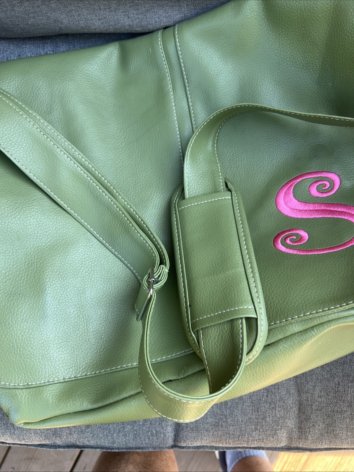 Initials, Inc Messenger Bag  With Multiple Pocket… - image 14