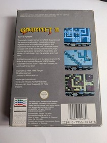Gauntlet II 2 NES Nintendo - CIB Completo - Versione ITA Mattel - Vintage